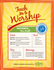 Teach Me to Worship – Call to Worship PDF Download