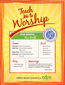 Teach Me to Worship –Praise PDF Download