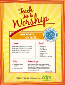 Teach Me to Worship – Hearing of the Word PDF Download