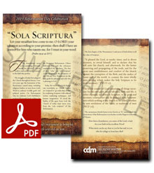 2024 Reformation Insert pdf Sola Scriptura